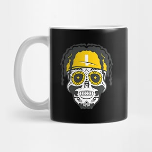 Justin Fields Pittsburgh Sugar Skull Mug